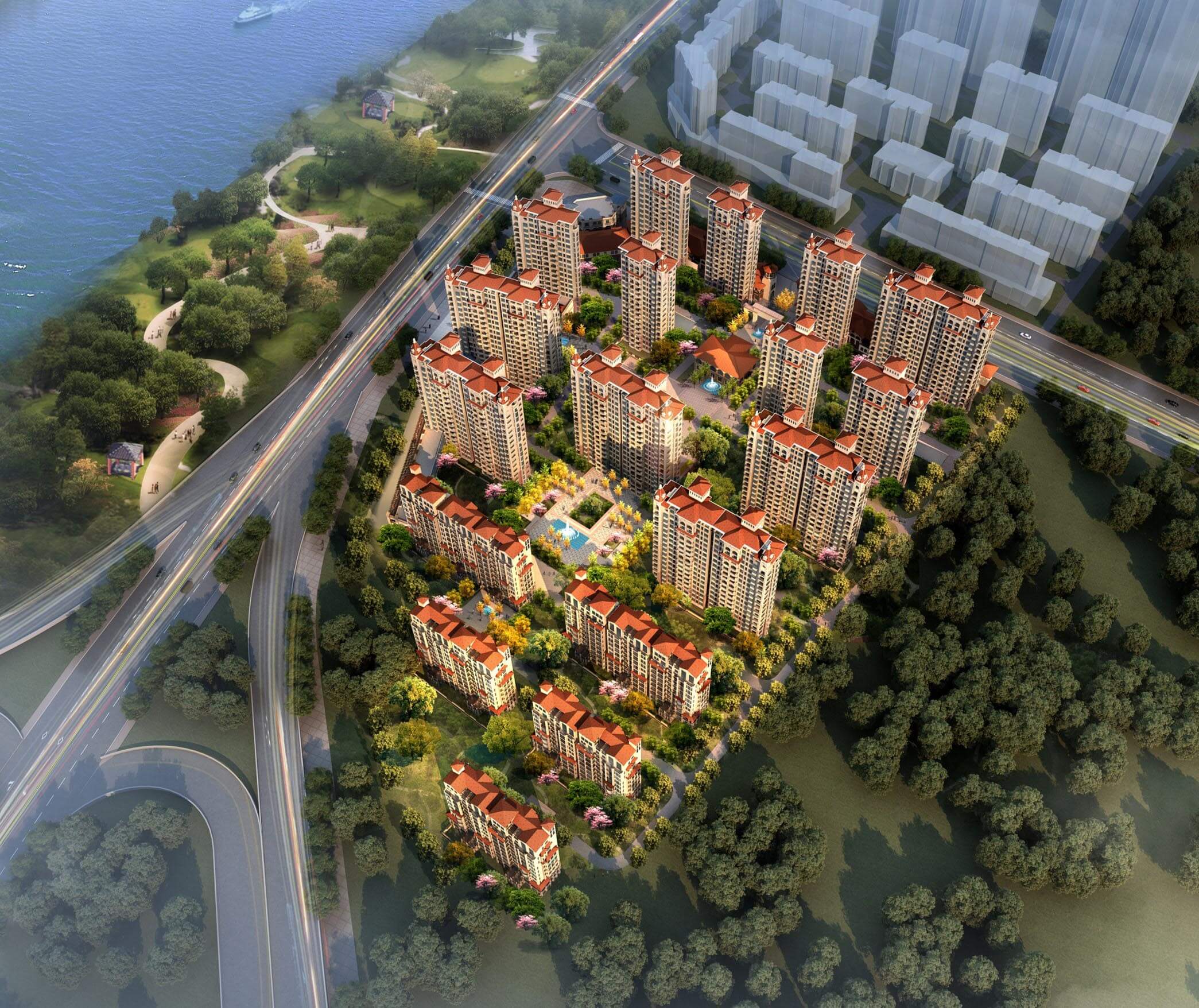 河南唐河盛居路滨河商住地块