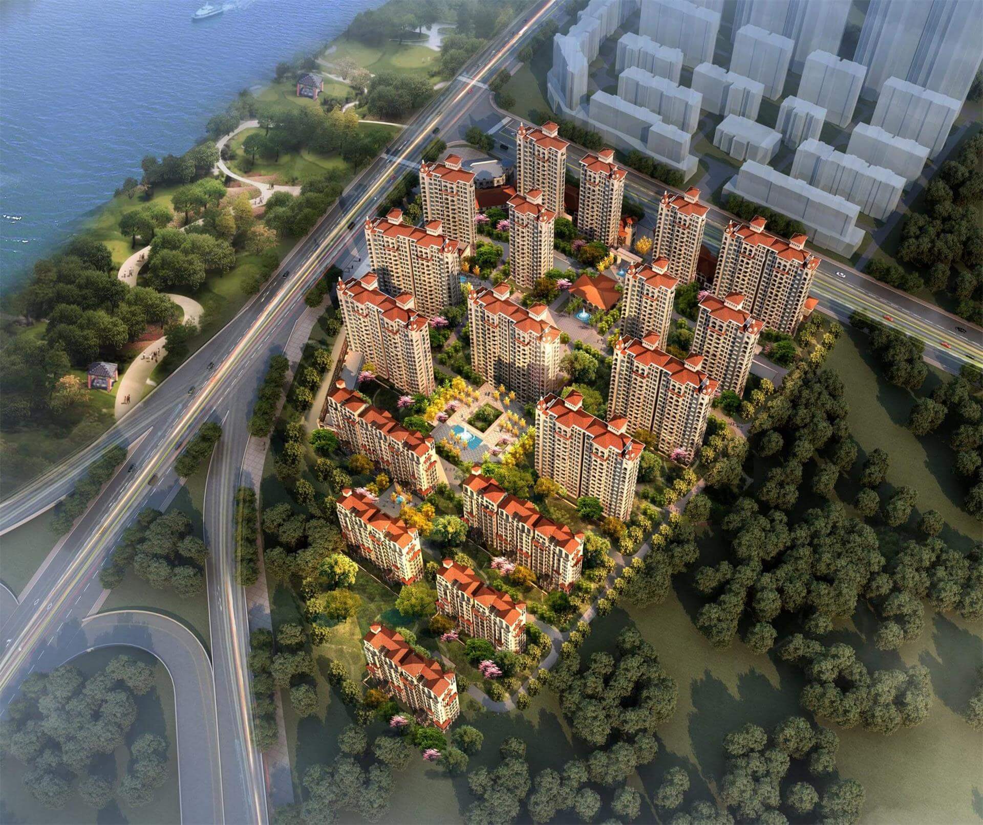 河南唐河盛居路滨河商住地块